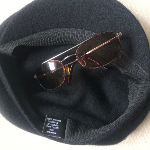 NWOT Moto/Fisherman’s Brimmed Black Hat - Picture 4 of 6